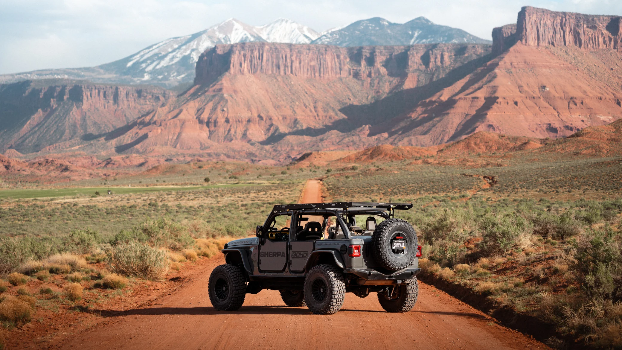 The Jeep Wrangler JLU QDHD Roof Rack - Image 3